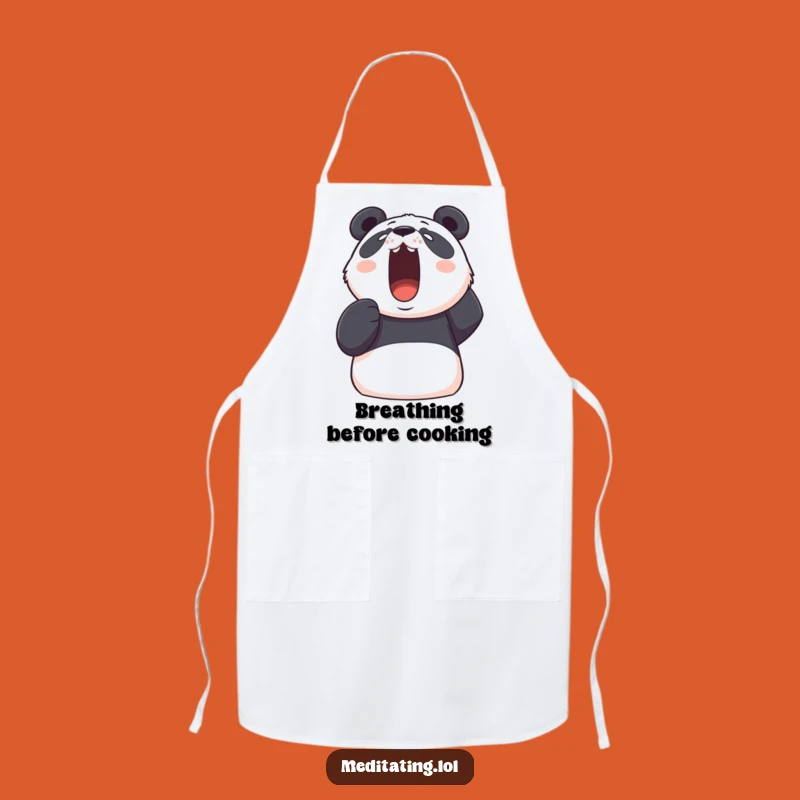Funny Panda Chef Apron: Cook with Hilarious Calm and Fresh Breaths
