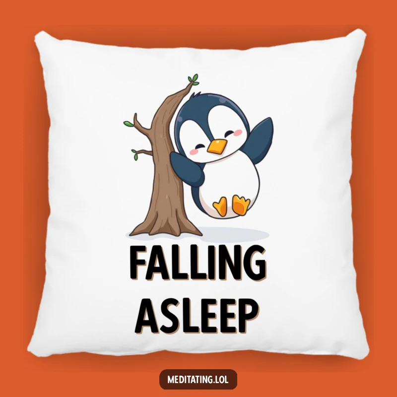 Funny Penguin Yoga Pillow: Soft Wobbly Pose Cushion, Wonderful Funny Gift