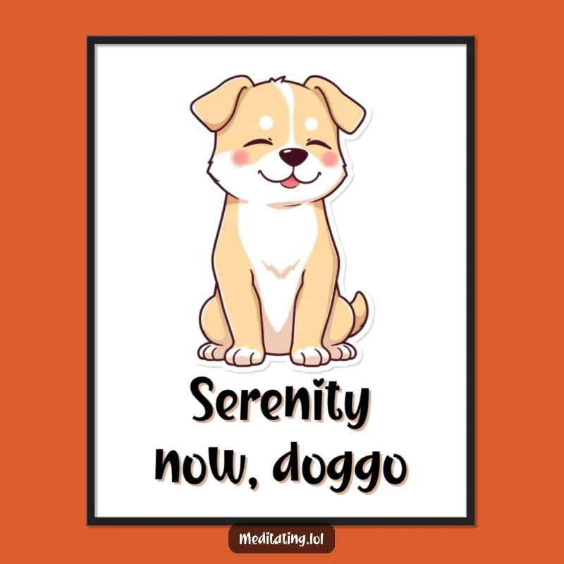 Free Printable Zen Dog Wall Art: Peaceful Downloadable Decor for Calm Spaces