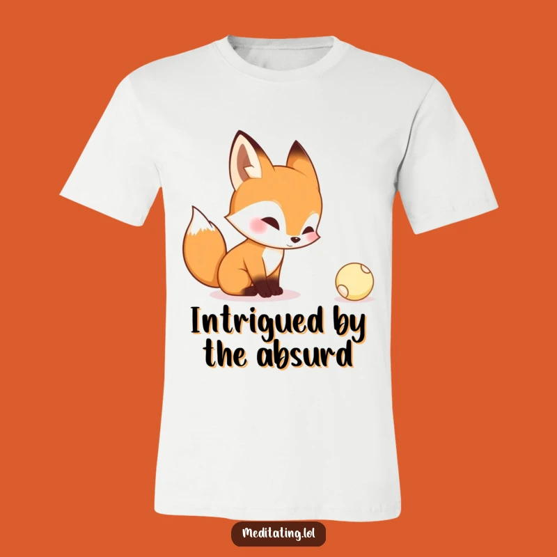 Funny Curious Fox T-Shirt: Embrace Your Inner Explorer